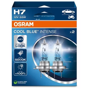 Ampoules Hallogènes Osram Cool Blue Intense H7 Duobox 