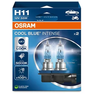 Ampoules Hallogènes Osram Cool Blue Intense H11 Duobox 