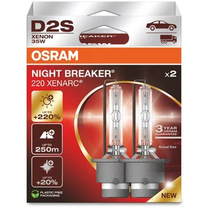 Ampoules Xénon Osram XENARC Night Breaker Laser D2S Duobox 