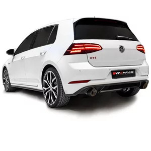 GPF-Back Remus  2.75" 102mm Carbon pour VW GOLF VII (5G1, BQ1, BE1, BE2)  2.0 GTI TCR 290cv