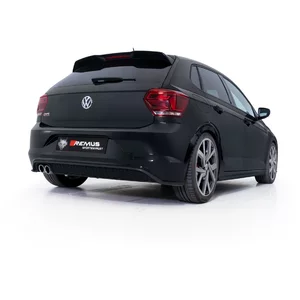 Cat-Back Remus  2.35" 2x84 StraightCut pour VW POLO V (6R1, 6C1)  1.8 GTI 192cv