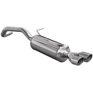 Endschalldämpfer Inoxcar  2x80mm X-Race für AUDI A1 (8X1, 8XK)  1.4 TFSI 185ps