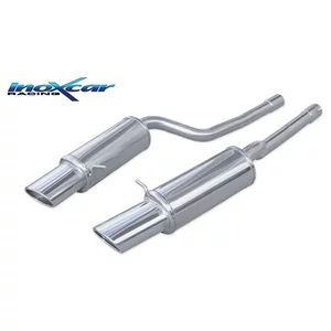 Endschalldämpfer Inoxcar  150x105mm Oval für AUDI A6 C5 (4B2, 4B4)  RS6 quattro 450ps