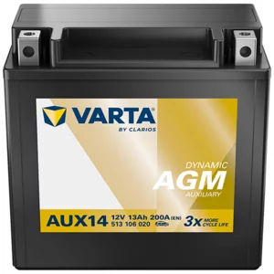 Autobatterie Varta AUX14 Dynamic AUX 12V 13Ah  200A
