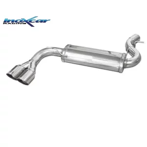 Endschalldämpfer Inoxcar  2x80mm Racing Angled für BMW X3 (F25)  xDrive 20 d 184ps
