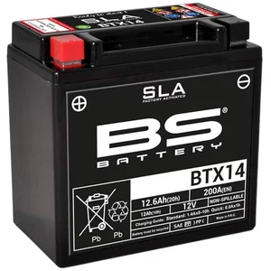 Batterie Moto BS Battery BTX14  12V 12.6Ah  