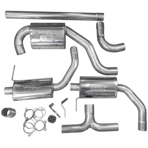 Cat-Back Bull-X  3" OE Tips für SKODA OCTAVIA III (5E3, NL3, NR3)  2.0 TSI RS 220ps