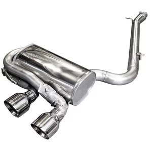 Cat-Back mit Klappensystem Bull-X  102mm Straight Cut für VW GOLF VI (5K1)  2.0 R 4motion 270ps
