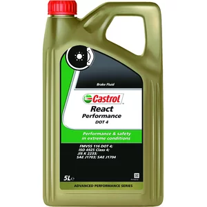 Liquide de Freins Castrol React Performance DOT 4 5L