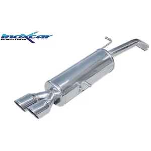Endschalldämpfer Inoxcar  2x80mm Racing Angled für CITROËN DS3 (SA_)  1.6 THP 155 156ps