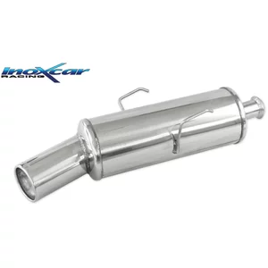 Endschalldämpfer Inoxcar  102mm Rolled für CITROËN SAXO (S0, S1)  1.6 VTS 118ps