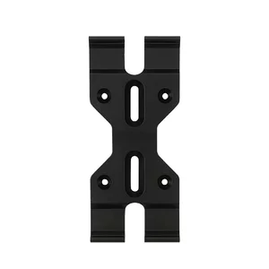 21Cars  Click4Bike Schwarz Rahmenlose Motorrad Kennzeichenhalter