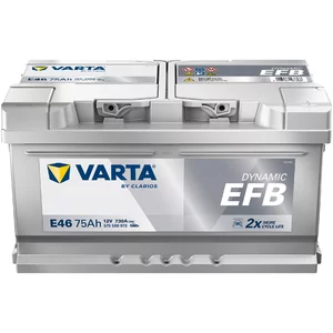 Autobatterie Varta E46 Dynamic  EFB 12V 75Ah  730A