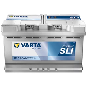 Autobatterie Varta F16 Dynamic SLI 12V 80Ah  740A