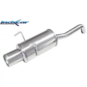 Endschalldämpfer Inoxcar  102mm Rolled für FIAT PANDA (169_)  1.4 (169AXE1B) 100ps