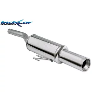 Endschalldämpfer Inoxcar  102mm Rolled für FIAT PUNTO (188_)  1.2 16V 80 (188.233, .235, .253, .255, .333, .353, .639,... 80ps
