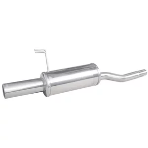 Endschalldämpfer Inoxcar  80mm Rolled für FIAT PUNTO (188_)  1.2 60 (188.030, .050, .130, .150, .230, .250) 60ps