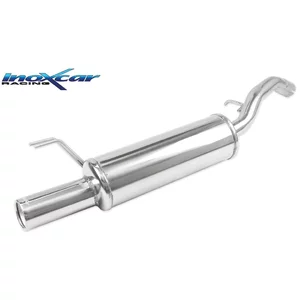 Endschalldämpfer Inoxcar  80mm Rolled für FIAT STILO Multi Wagon (192_)  1.6 16V 103ps
