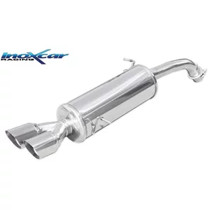 Endschalldämpfer Inoxcar  2x80mm Racing Angled für FORD FIESTA VI (CB1, CCN)  1.6 ST 182ps