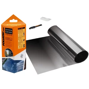Bande pare-soleil autocollante Foliatec Sunvisor Reflex Glare Strip 19x150cm