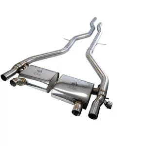 Cat-Back mit Klappensystem Bull-X Ego-X 2.75"  ohne endrohr für BMW 4 Coupé (F32, F82)  M4 GTS 500ps