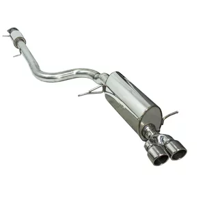 Cat-Back Bull-X  2.75" 2x76mm Rolled für FORD FIESTA VI (CB1, CCN)  1.6 ST200 200ps