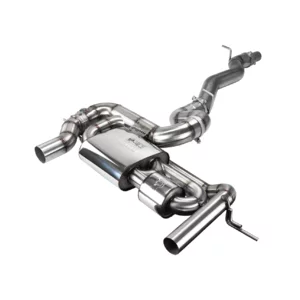 Cat-Back mit Klappensystem Bull-X Ego-X 3.5" Carbon für AUDI TT (FV3, FVP)  2.0 TTS quattro 310ps