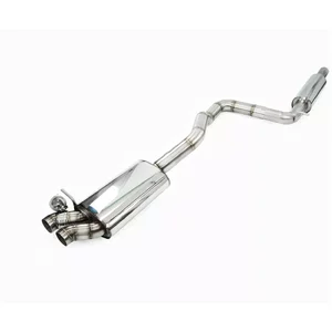 OPF-Back Bull-X Ego-X 2.75" Inox Tips für VW POLO VI (AW1, BZ1, AE1)  2.0 GTI 200ps