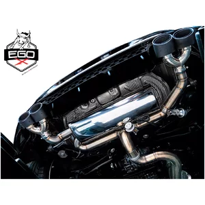 Cat-Back mit Klappensystem Bull-X Ego-X 4x101mm Carbon für VW GOLF VII (5G1, BQ1, BE1, BE2)  2.0 R 4motion 310ps