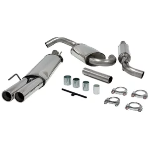 Cat-Back Bull-X Classic Line 2.5 2x Round für VW GOLF III (1H1)  2.8 VR6 174ps