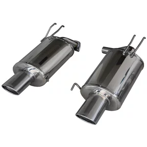 Echappement Final Inoxcar  120x80 Oval pour HONDA ACCORD VII (CL, CN)  2.4 (CL9) 190cv