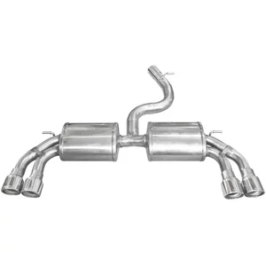 Echappement Final Inoxcar  2x80mm X-Race pour AUDI A3 Sportback (8VA, 8VF)  S3 quattro 300cv