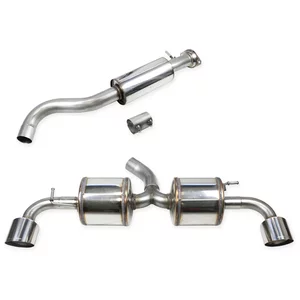 Cat-Back Inoxcar  2.75" 114mm Racing für TOYOTA YARIS (_P21_, _PA1_, _PH1_)  1.6 GR 4WD (GXPA16) 280ps