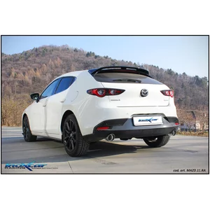 Endschalldämpfer Inoxcar  100mm Racing für MAZDA 3 Berline bicorps trois ou cinq portes (BP)  2.0 SKYACTIV-G (BP5H, BP6H) 150ps