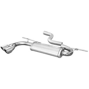 Echappement Final Inoxcar  2x80mm Rolled pour AUDI A3 Sportback (8VA, 8VF)  1.8 TFSI 180cv