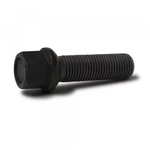 Kit Visserie de Jantes M14x1.5 L50mm (Set 10 Vis Noires Sphériques)