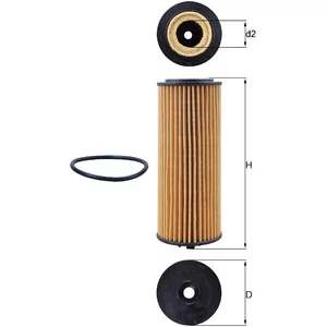 Filtre à huile Mahle 
