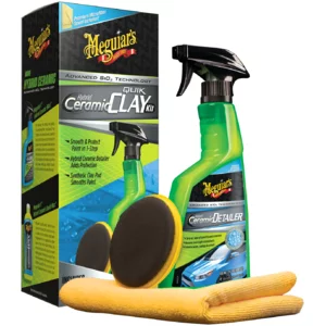 Kit de Décontamination Meguiars Hybrid Ceramic Quick Clay Kit 