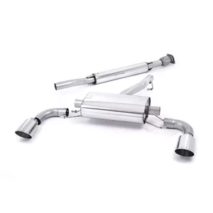 Cat-Back Milltek  63.5 Dual Polished GT-115 pour TOYOTA GR 86 Coupé (ZN8)  2.4 (ZN8BKE8) 234cv