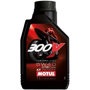 Huile Moto Motul 300V 5W40 Factory Line 1L