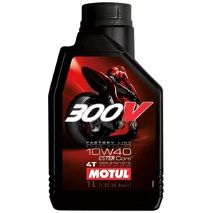 Huile Moto Motul 300V 10W40 Road Racing 1L
