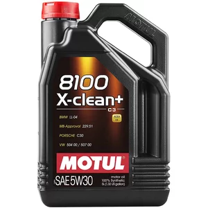 Huile Moteur Motul 8100 X-clean+ 5W30 5L