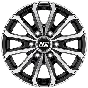 <h2>MSW 48 VAN 6 HOLES</h2>GLOSS BLACK FULL POLISHED