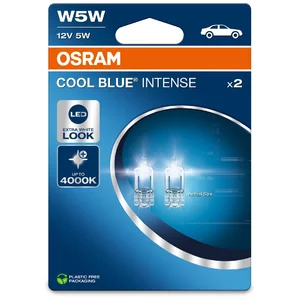 Veilleuses Osram Bleues W5W Duobox 
