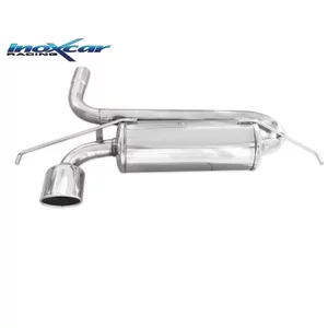Endschalldämpfer Inoxcar  120x80 Oval für OPEL CORSA D (S07)  1.6 Turbo (L08, L68) 150ps