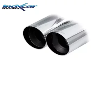Endschalldämpfer Inoxcar  2x80mm Racing Angled für AUDI A3 Sportback (8PA)  1.8 TFSI 160ps