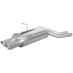 Endschalldämpfer Inoxcar  2x90x72 für BMW 3 Coupé (E46)  330 Cd 204ps