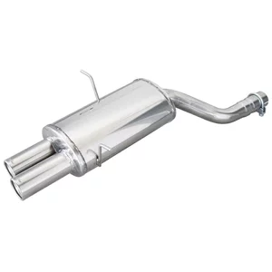 Endschalldämpfer Inoxcar  2x80mm Racing Angled für BMW X3 (E83)  3.0 d 218ps
