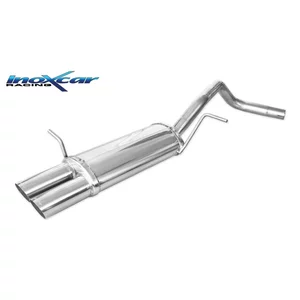 Echappement Final Inoxcar  2x70mm  Racing Angled pour VW POLO IV (9N_, 9A_)  1.4 16V 75cv