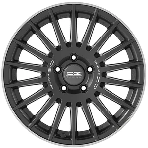 <h2>OZ RALLY DESERT</h2>MATT BLACK SILVER LET. DIAMOND LIP